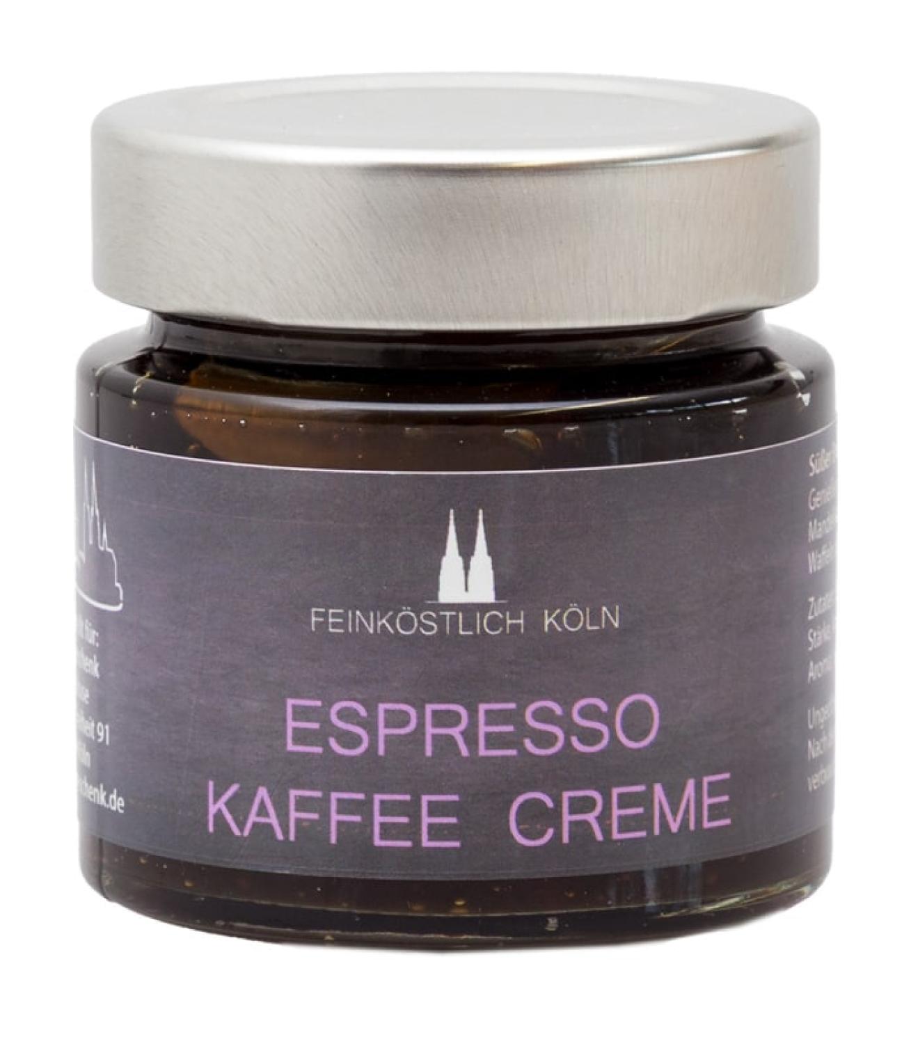 Espresso Kaffee Creme - "Feinköstlich Köln"